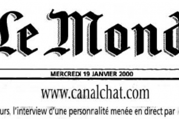 Canalchat dans le journal Le Monde