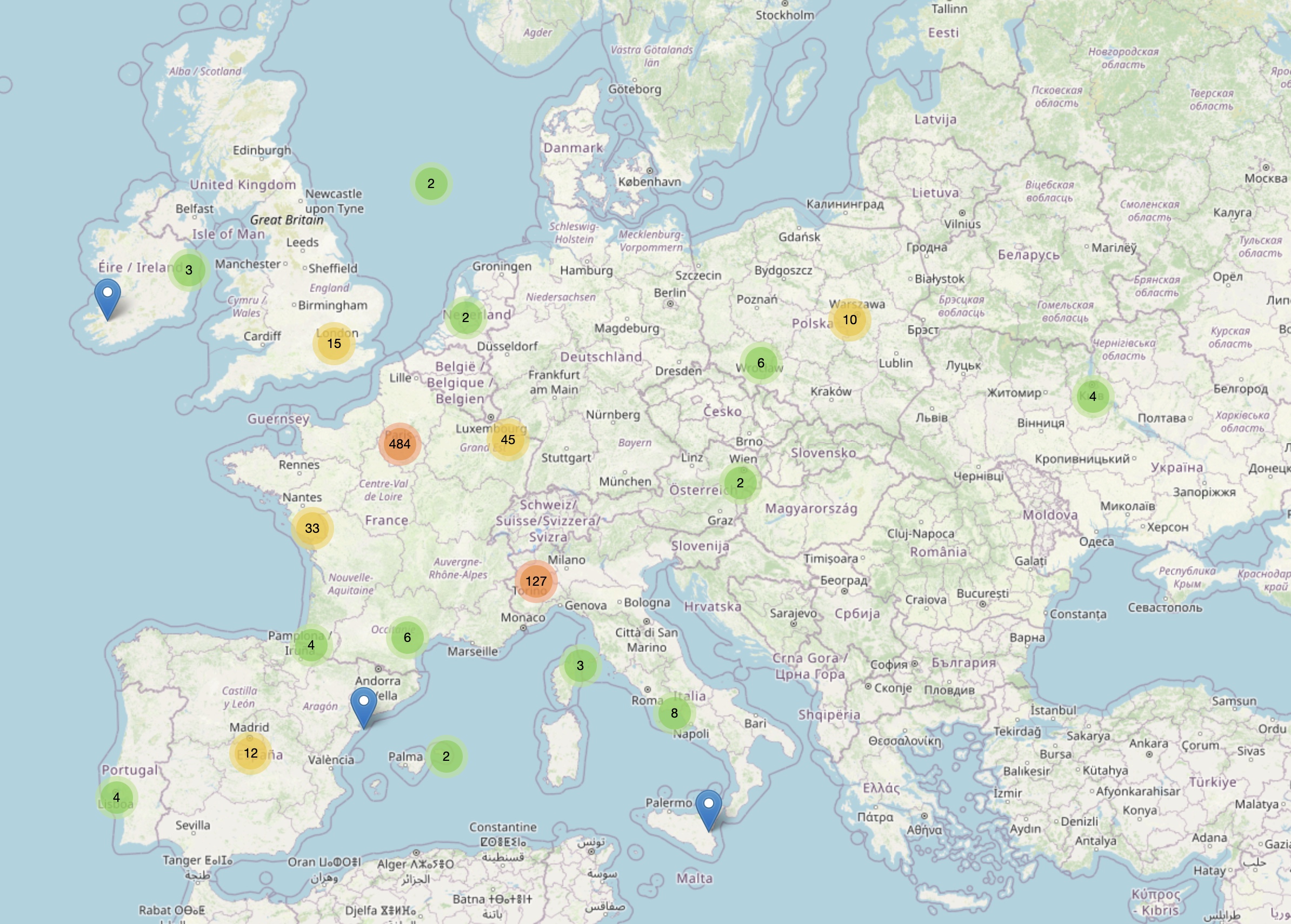 module de géolocalisation