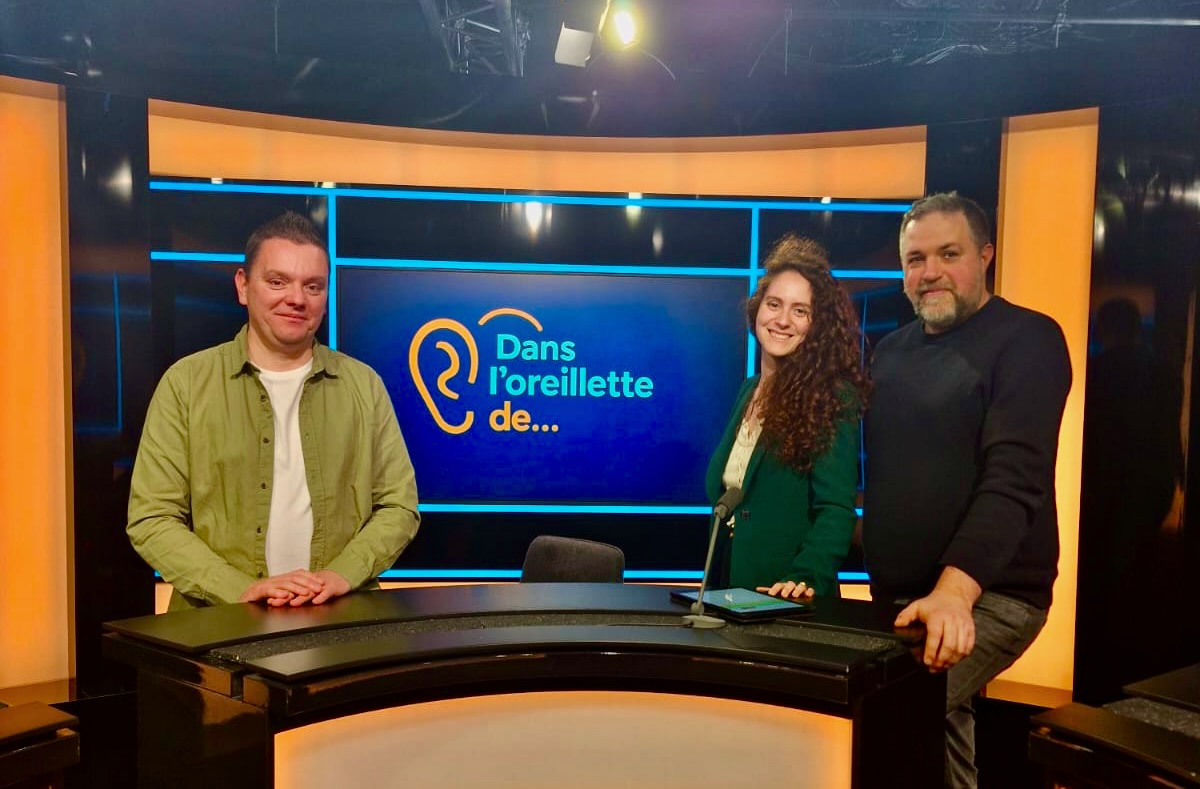 L'équipe du podcast Dans l'oreillette de