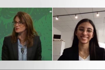 Questions en vidéo lors d'un événement d'entreprise interactif